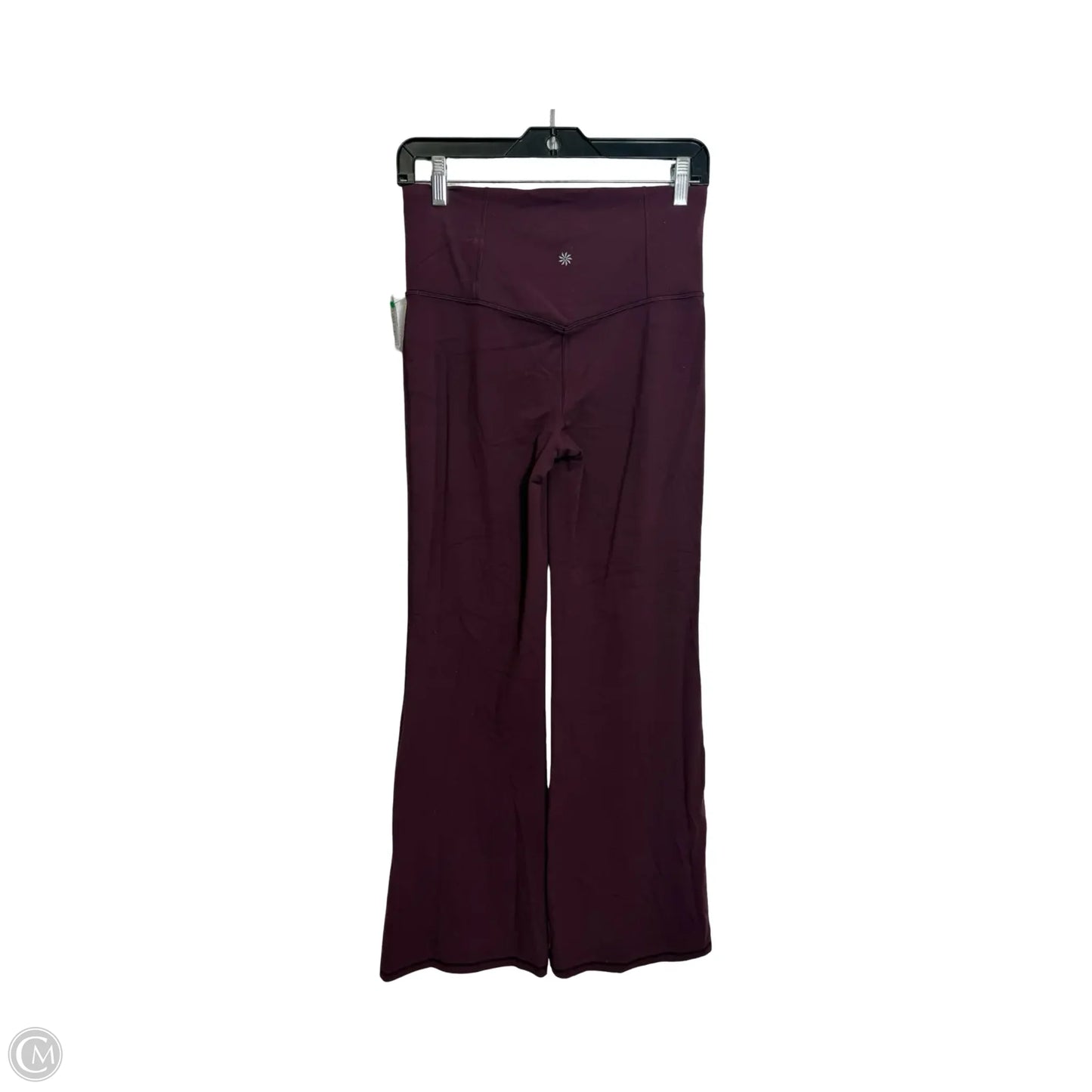 Athletic Leggings By Athleta In Maroon, Size: M