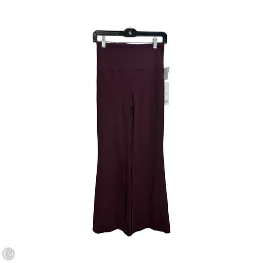 Athletic Leggings By Athleta In Maroon, Size: S