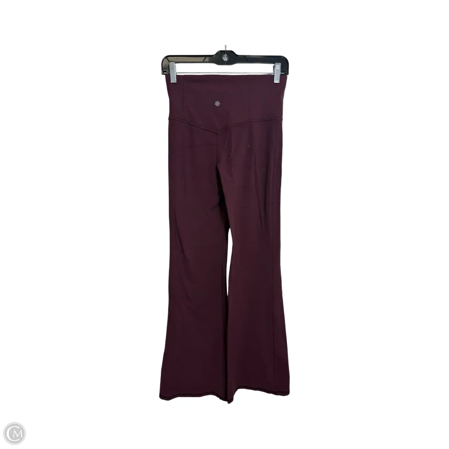 Athletic Leggings By Athleta In Maroon, Size: S