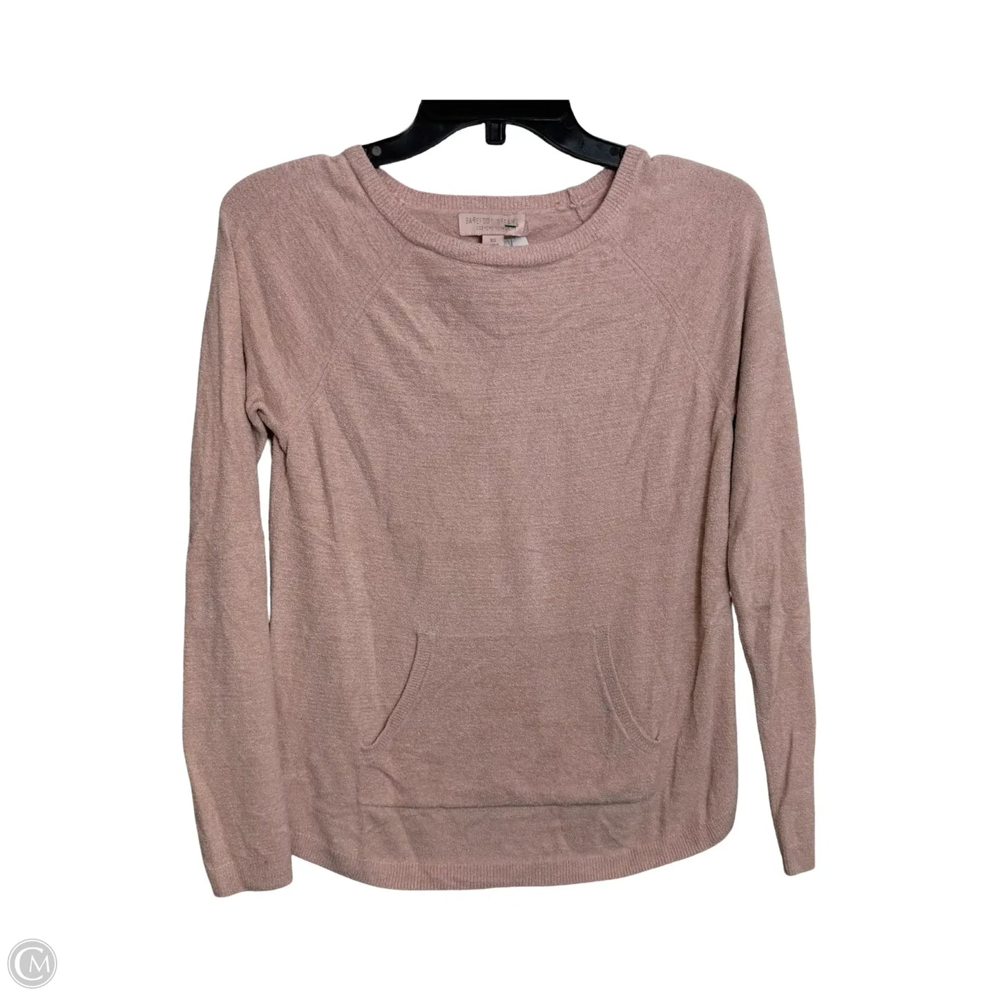 Top Long Sleeve By Barefoot Dreams In Pink, Size: Xs