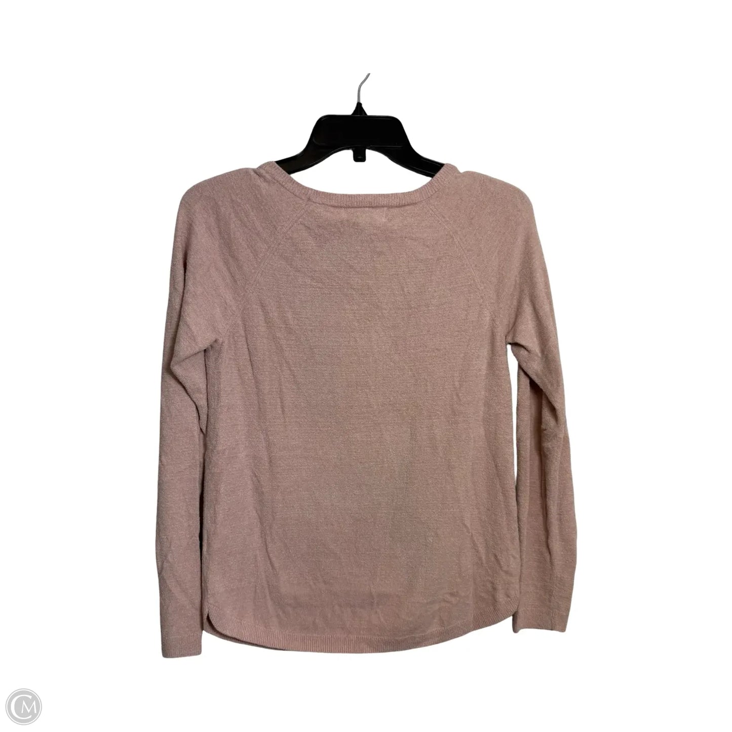 Top Long Sleeve By Barefoot Dreams In Pink, Size: Xs