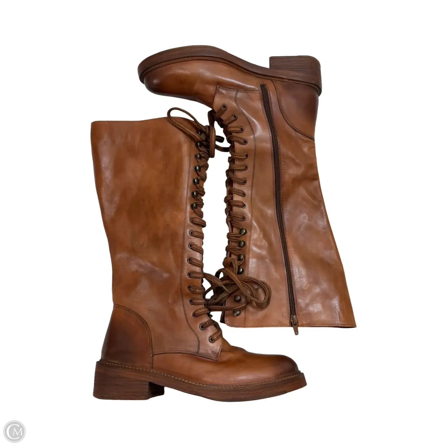 Sadelle Tall Boots By Vintage Foundry Co. In Brown, Size: 10