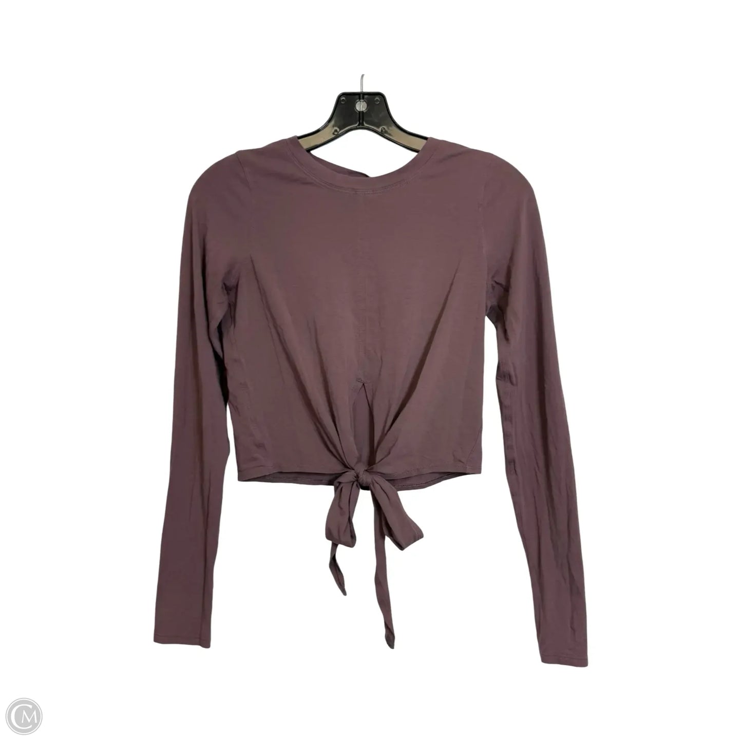 Top Long Sleeve By Lululemon In Purple, Size: S