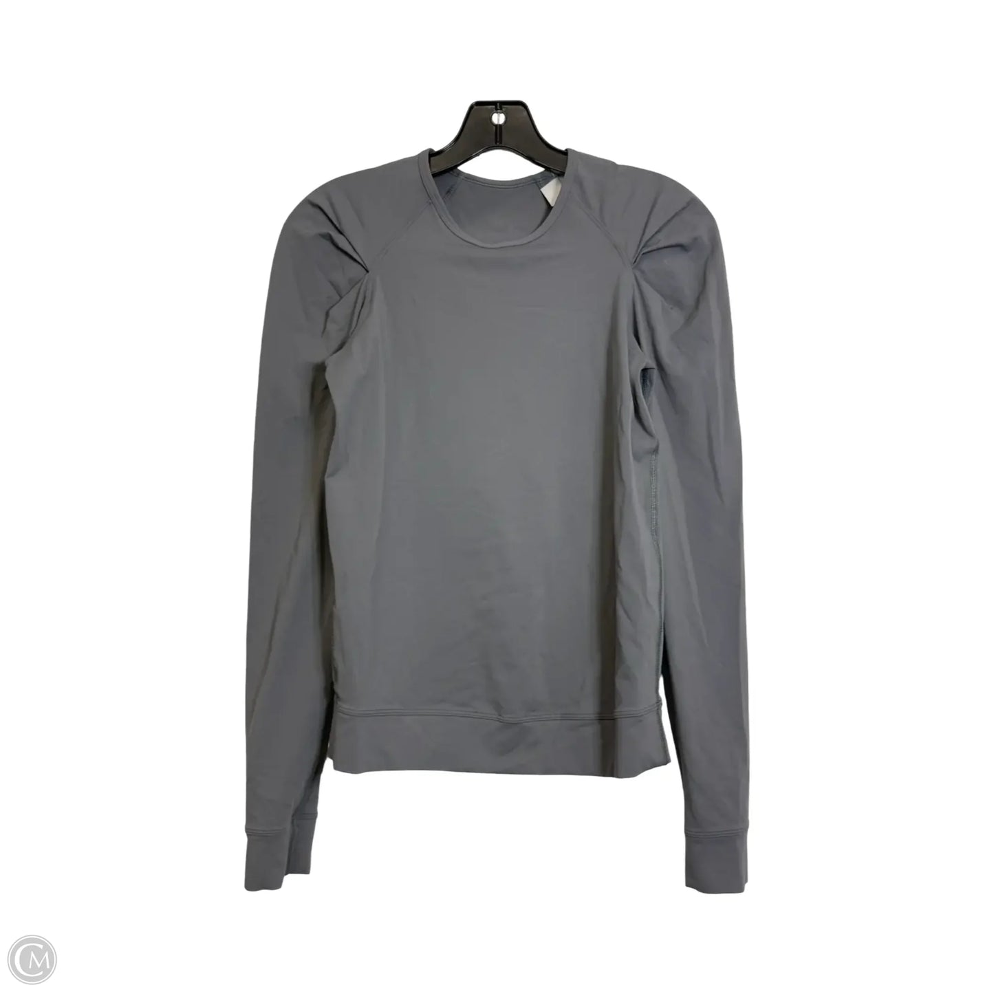 Top Long Sleeve By Lululemon In Grey, Size: S