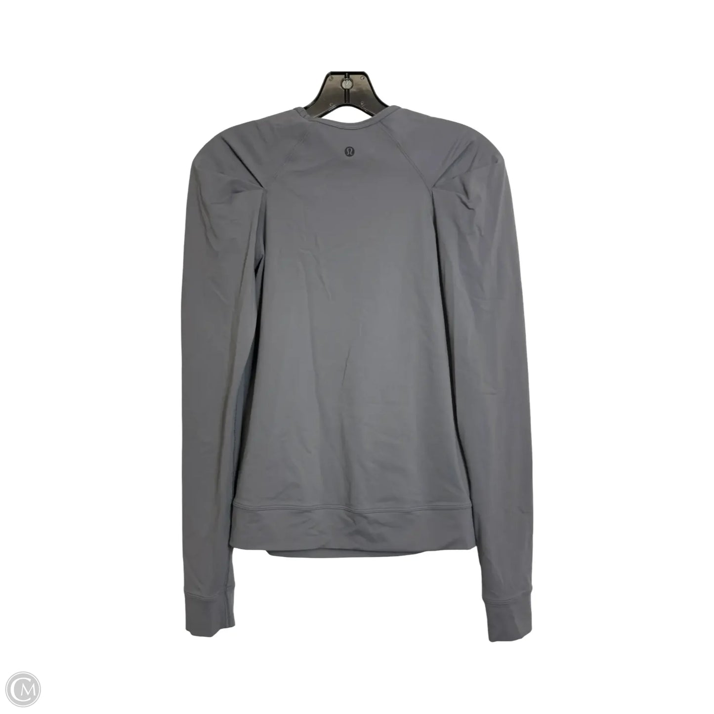 Top Long Sleeve By Lululemon In Grey, Size: S
