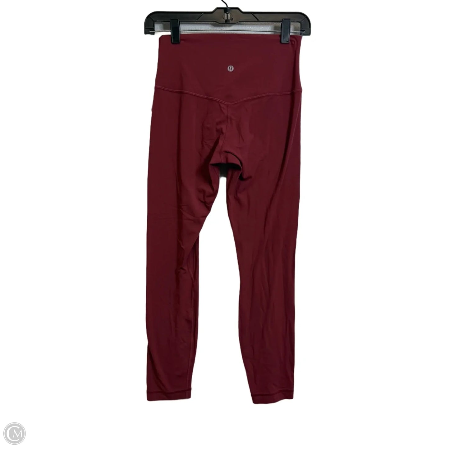 Athletic Leggings By Lululemon In Red, Size: 6