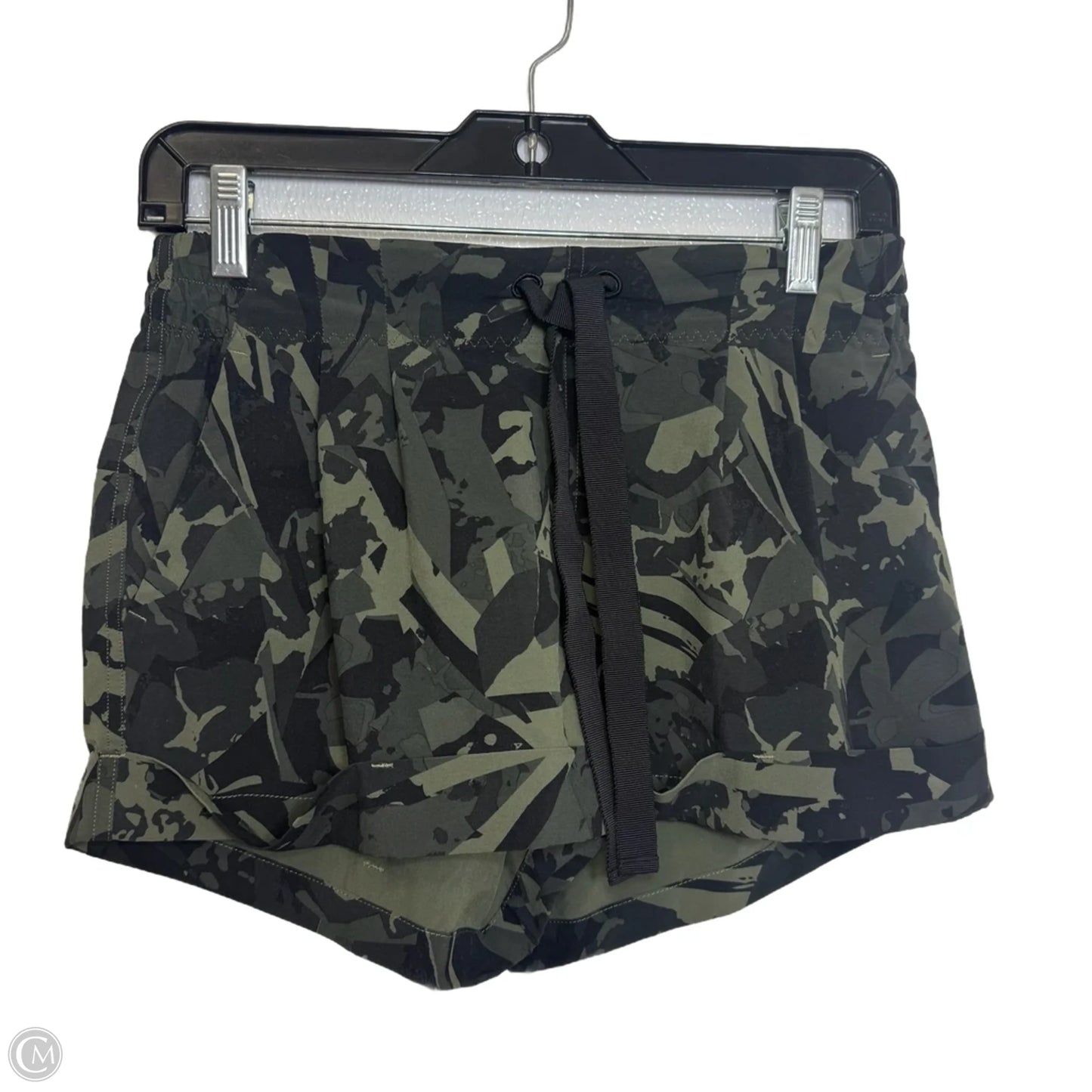 Athletic Shorts By Lululemon In Camouflage Print, Size: 6