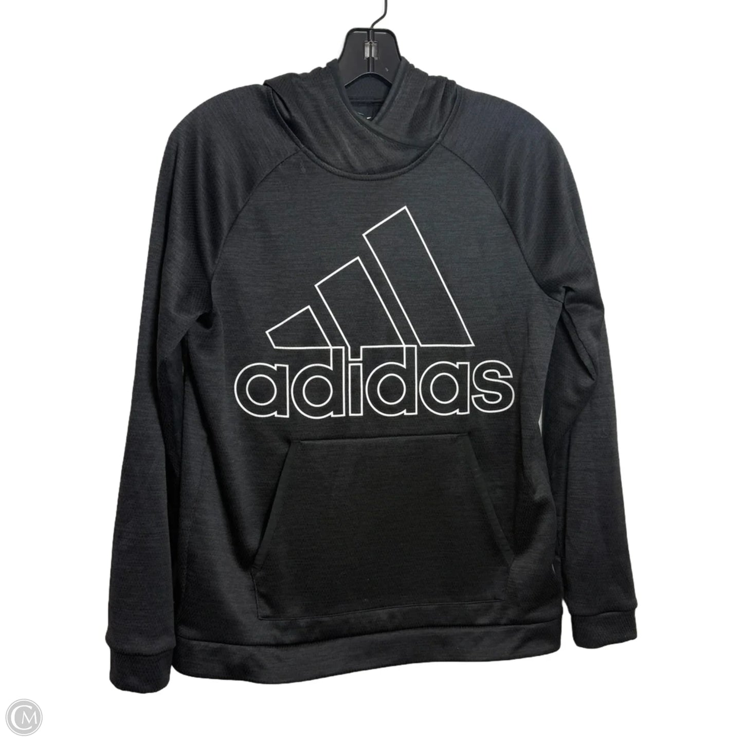 Athletic Jacket By Adidas In Black, Size: S