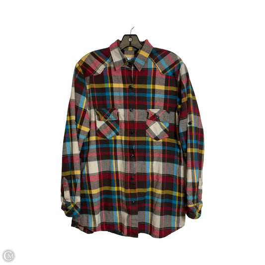 Top Long Sleeve By Clothes Mentor In Multi-colored, Size: L