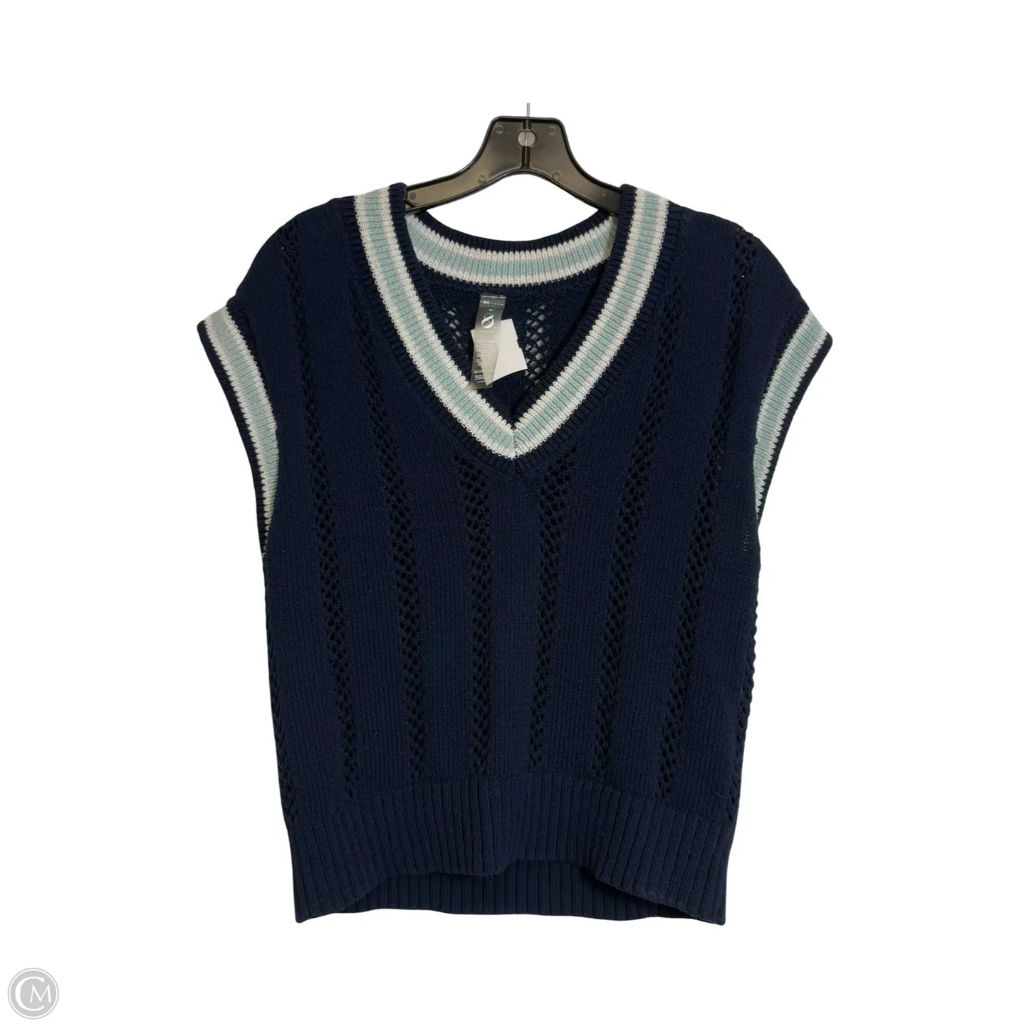 Top Sleeveless By Lou And Grey In Navy, Size: M
