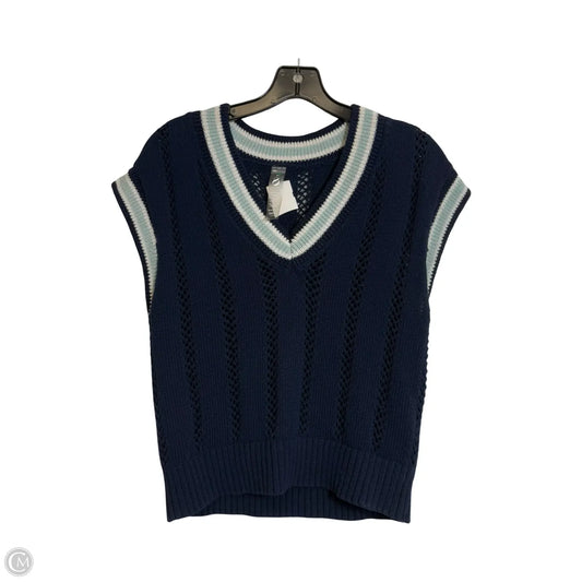 Top Sleeveless By Lou And Grey In Navy, Size: M