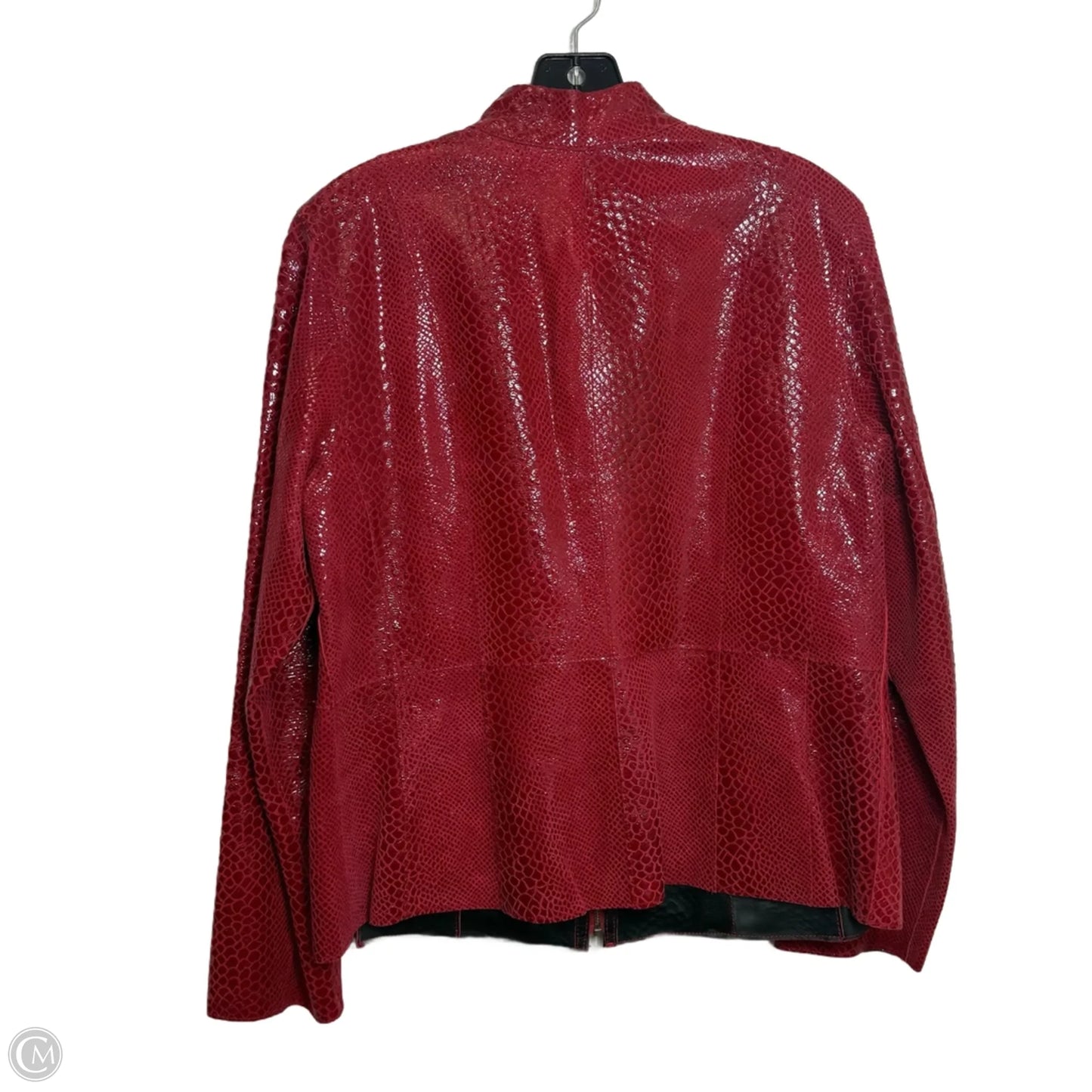 Jacket Other By Chicos In Red, Size: 2