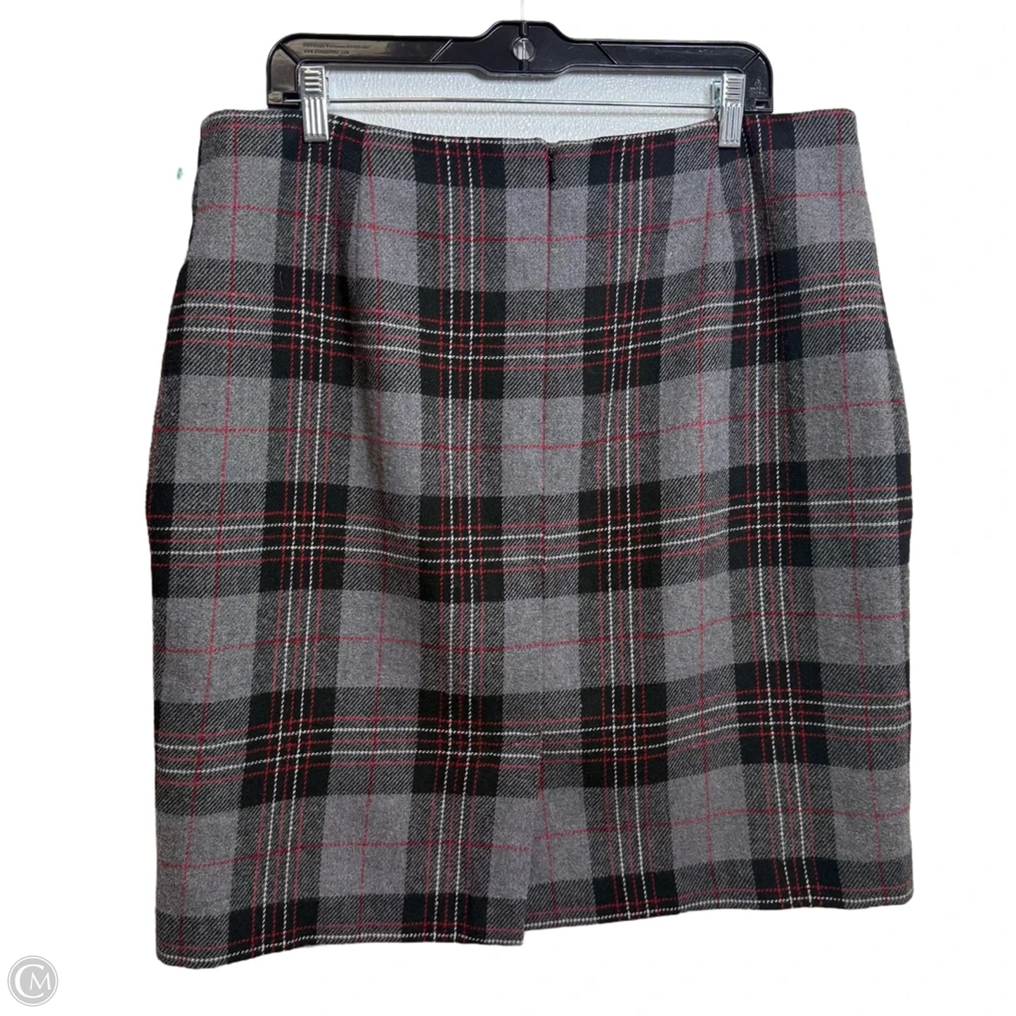 Skirt Midi By Talbots In Plaid Pattern, Size: 16
