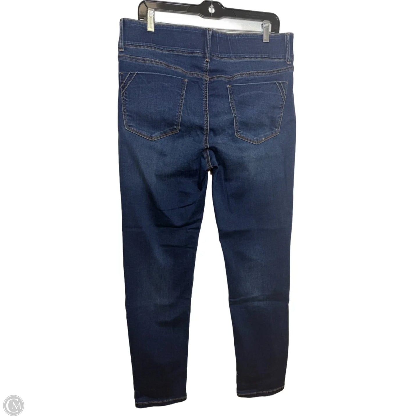 Jeans Straight By Apt 9 In Blue Denim, Size: 14