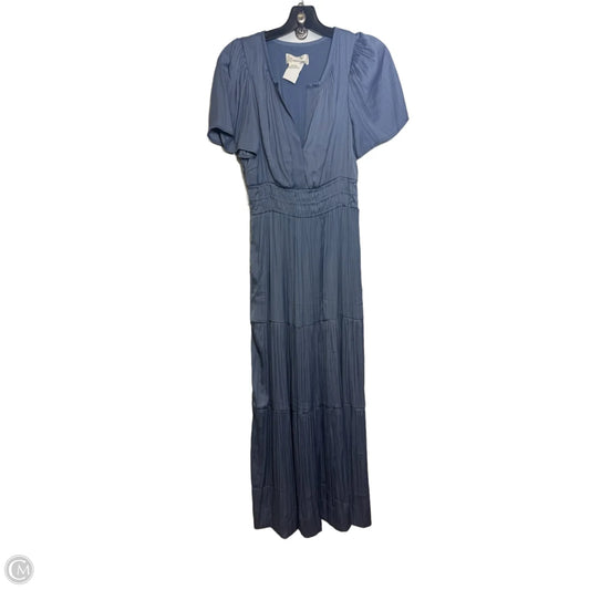Dress Casual Maxi By Anthropologie In Blue, Size: S