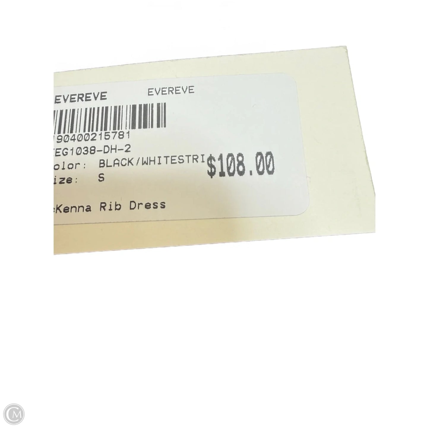 Dress Casual Maxi By Evereve In Striped Pattern, Size: S