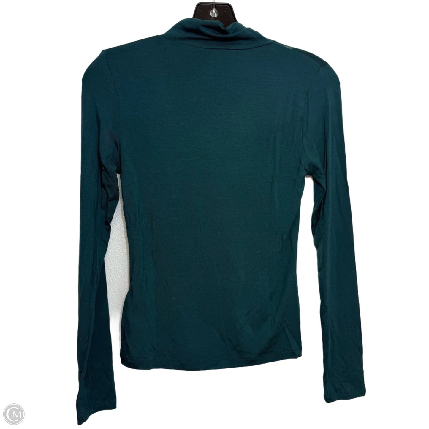 Top Long Sleeve By Anthropologie In Green, Size: Xs
