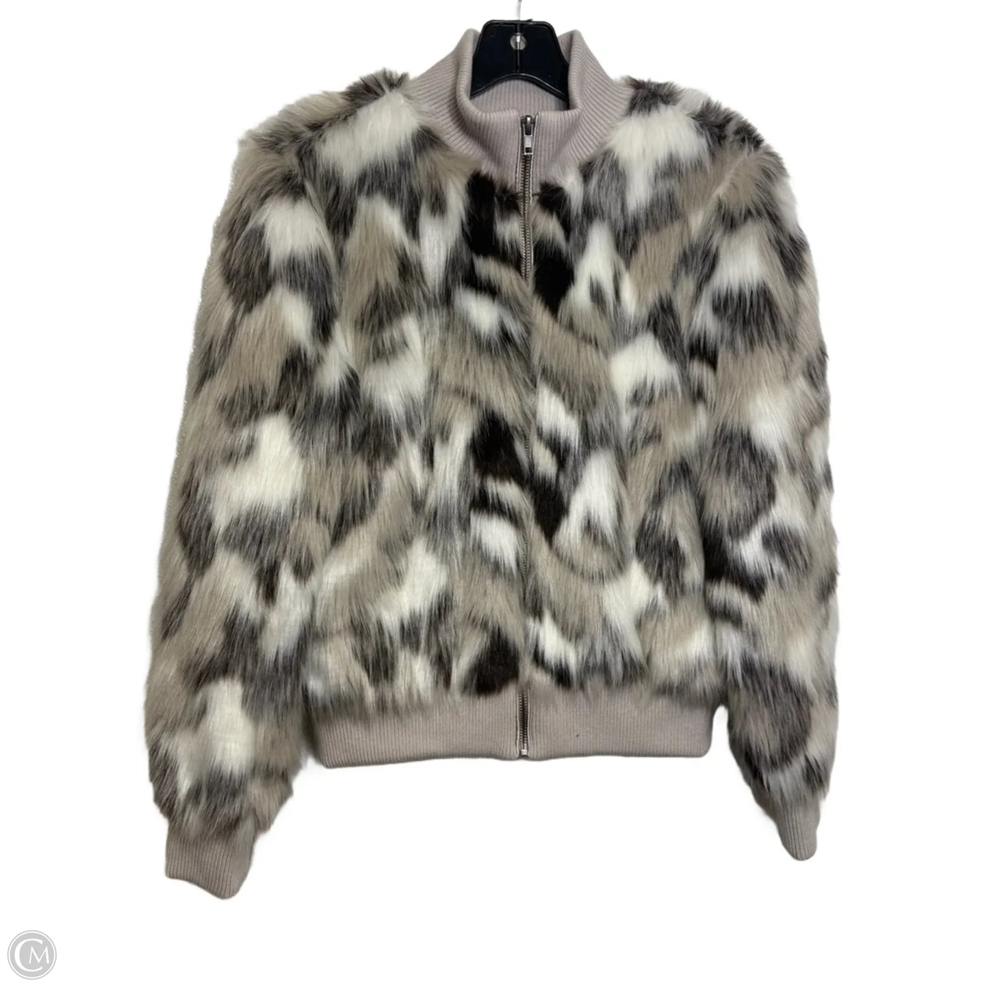 Coat Faux Fur & Sherpa By Cupcakes And Cashmere In Multi-colored, Size: S