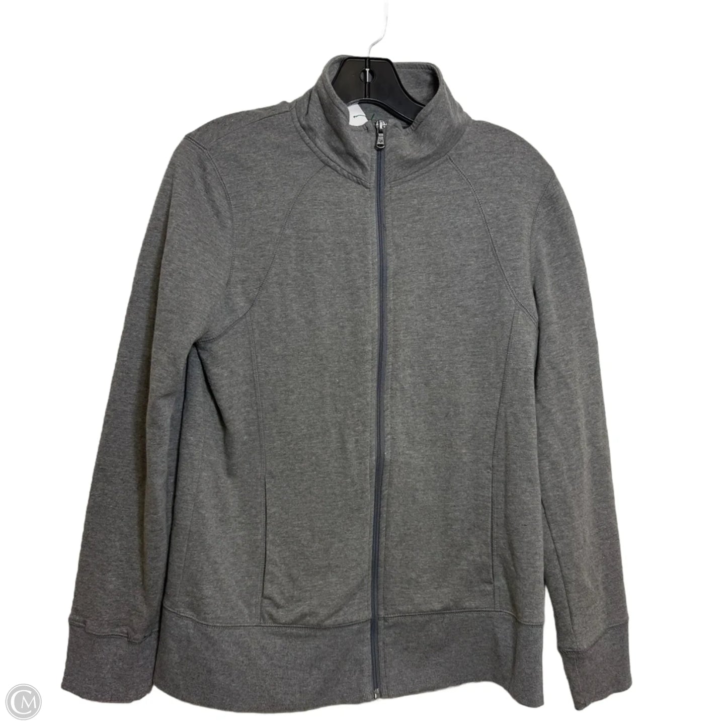 Athletic Jacket By Tek Gear In Grey, Size: M