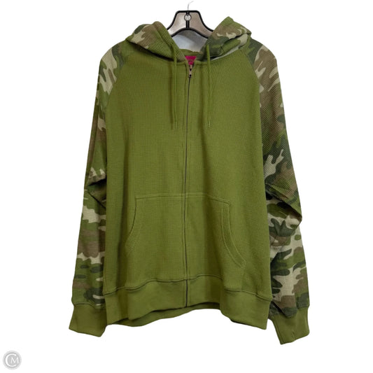 Sweatshirt Hoodie By Clothes Mentor In Camouflage Print, Size: 3x