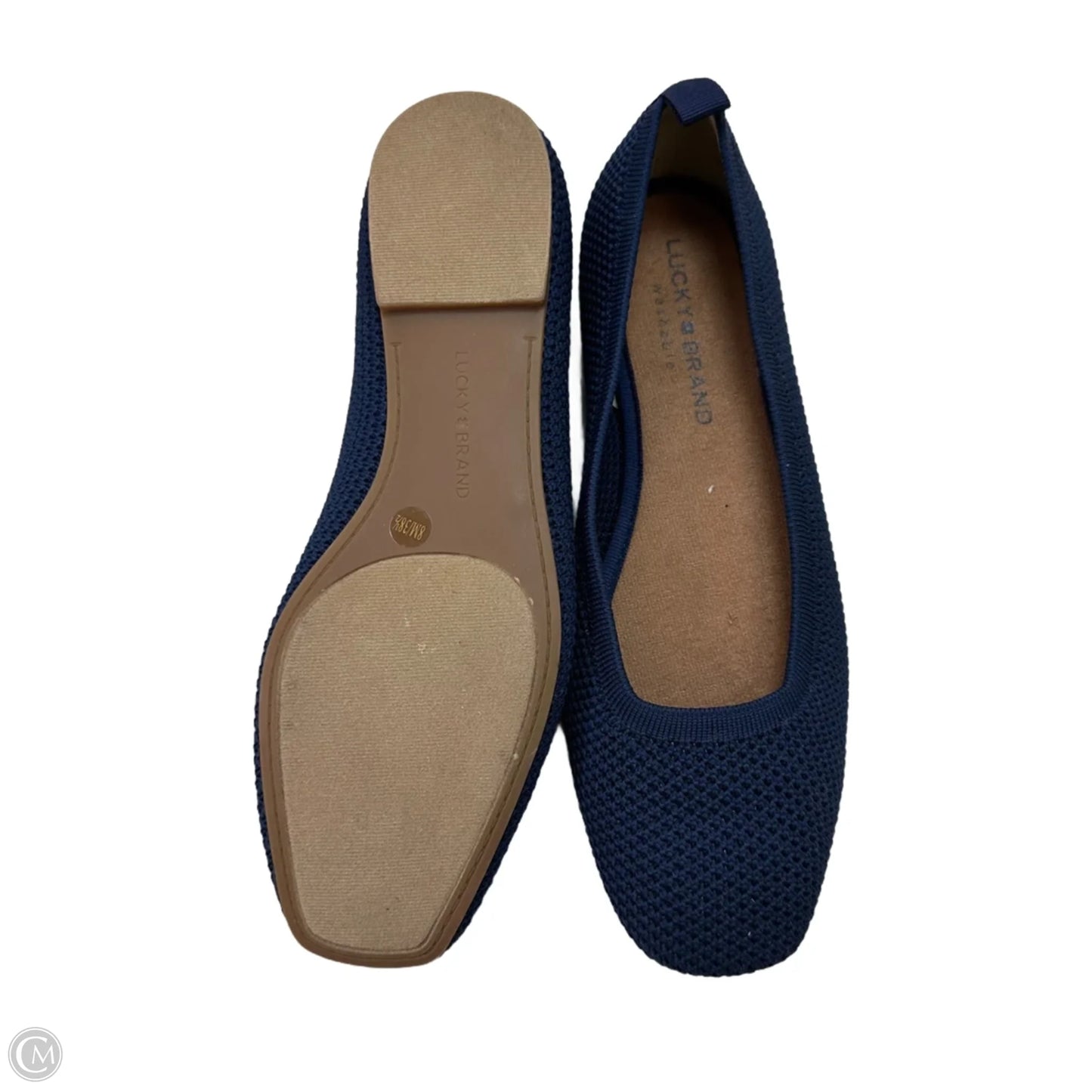 Shoes Flats By Lucky Brand In Navy, Size: 8