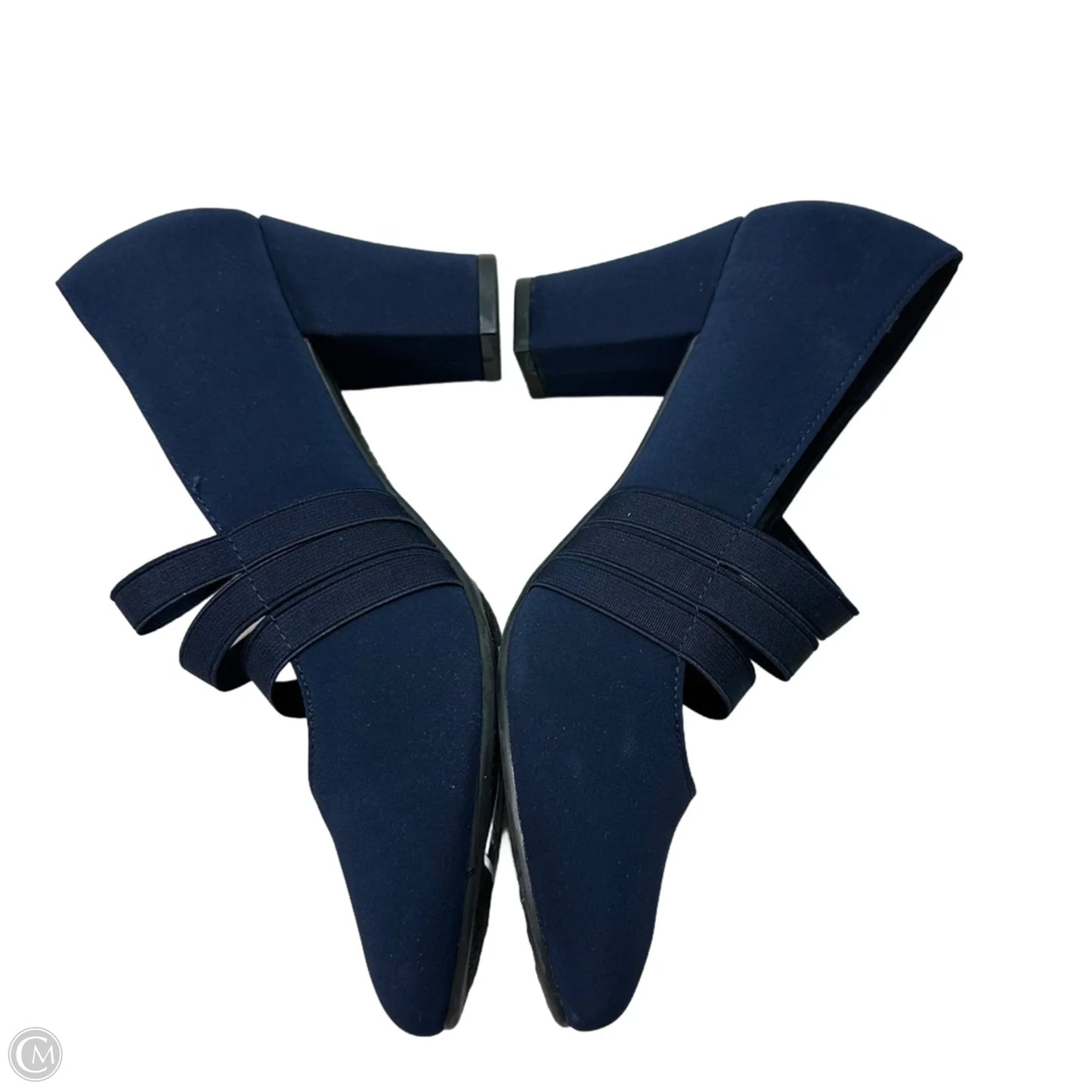 Shoes Heels Block By Clothes Mentor In Navy, Size: 8