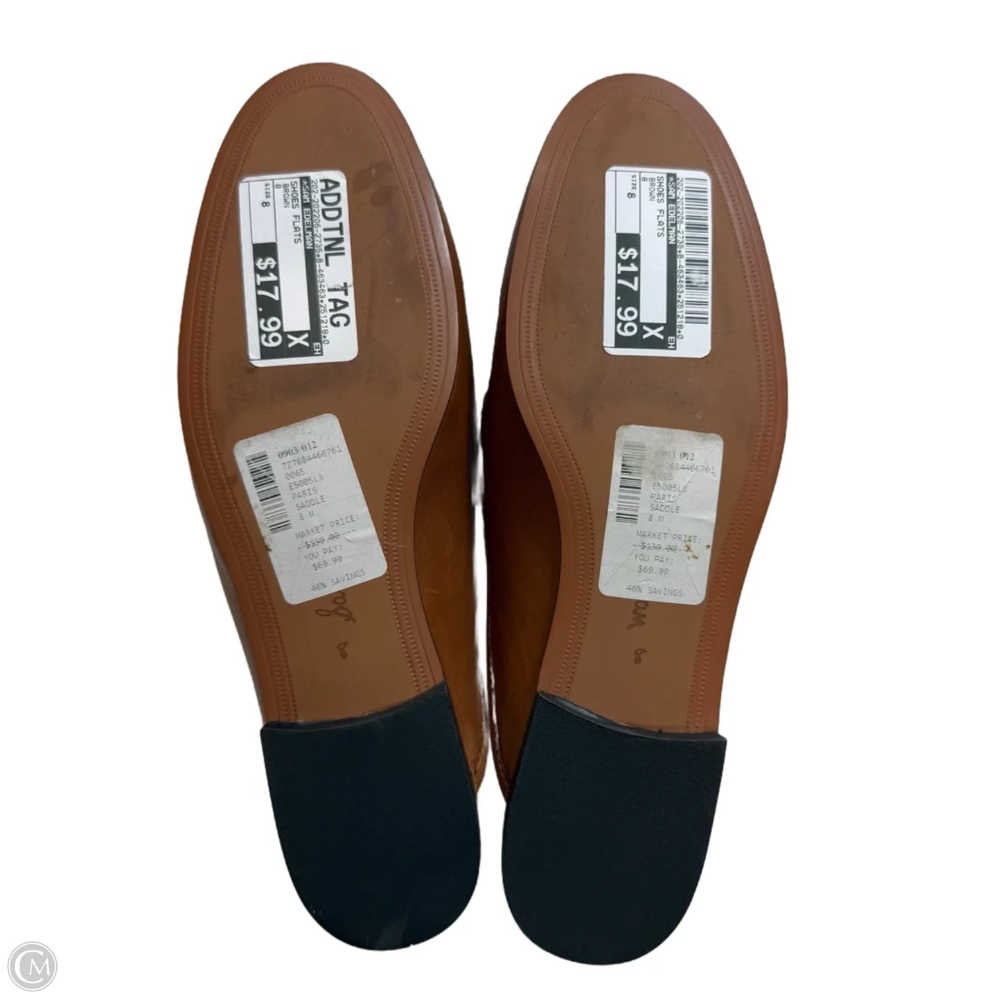 Shoes Flats By Sam Edelman In Brown, Size: 8