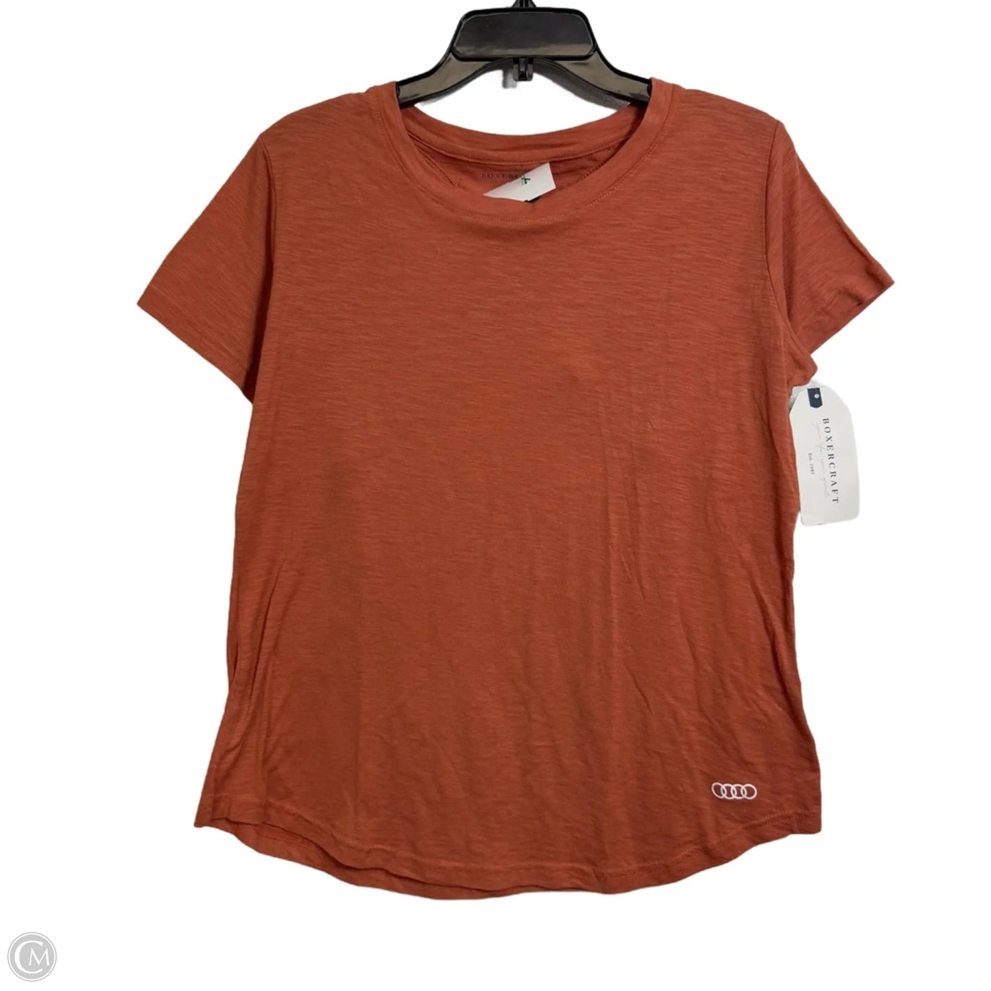 Top Short Sleeve By Clothes Mentor In Orange, Size: L