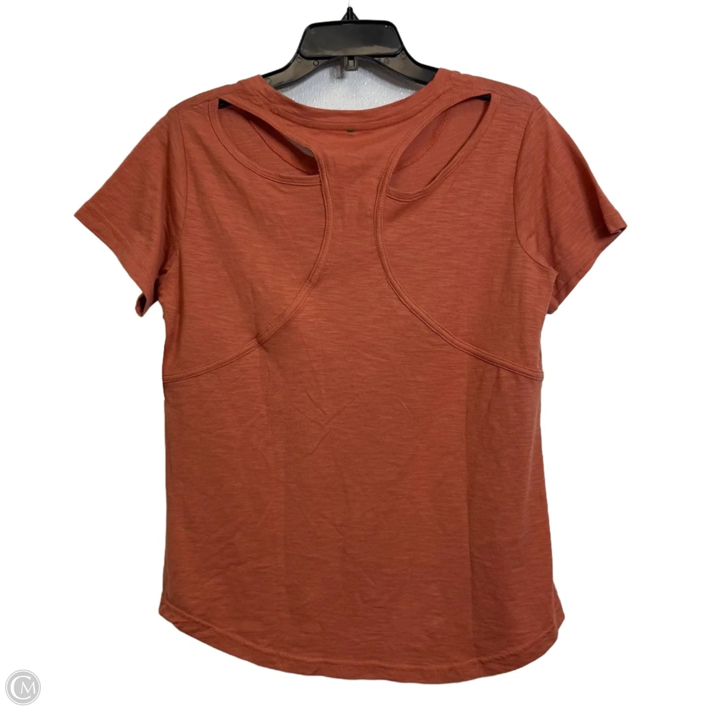 Top Short Sleeve By Clothes Mentor In Orange, Size: L