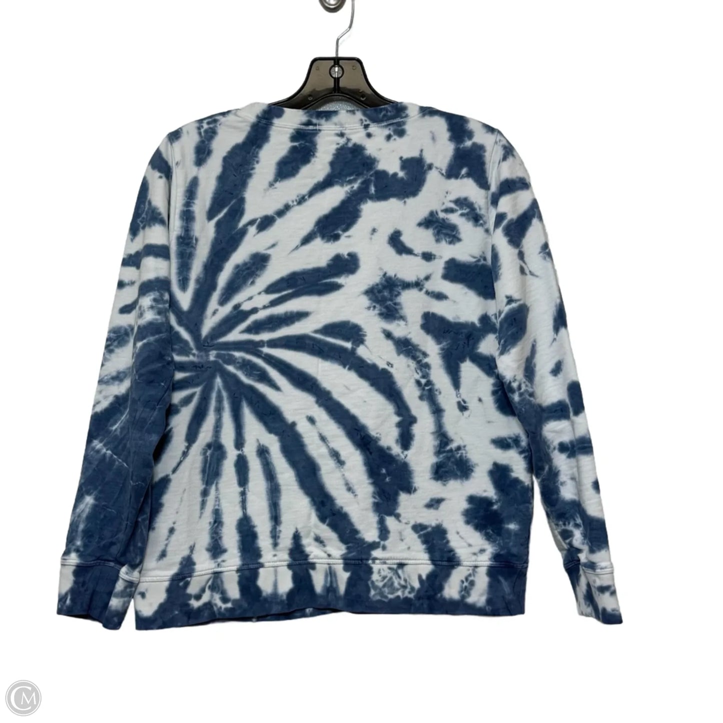 Sweatshirt Crewneck By J. Crew In Tie Dye Print, Size: S