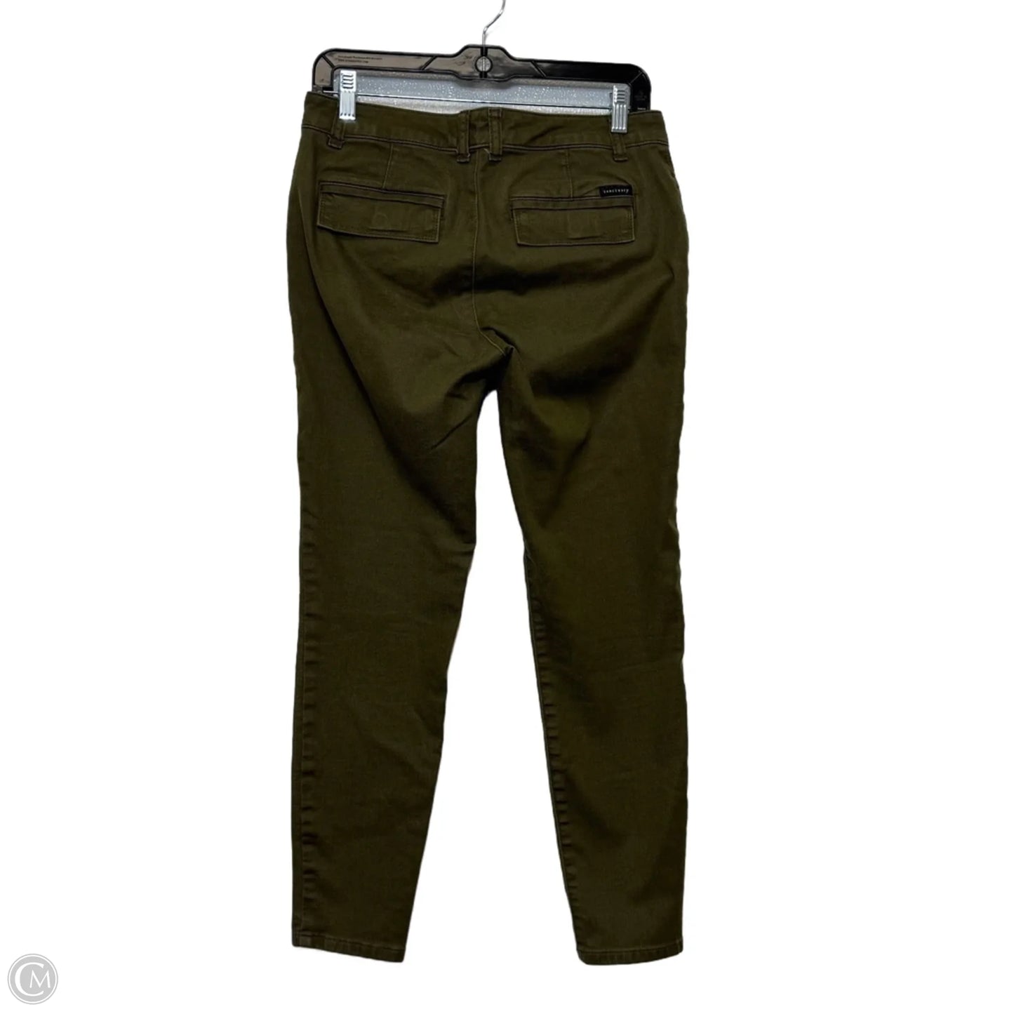 Jeans Skinny By Sanctuary In Green, Size: 6