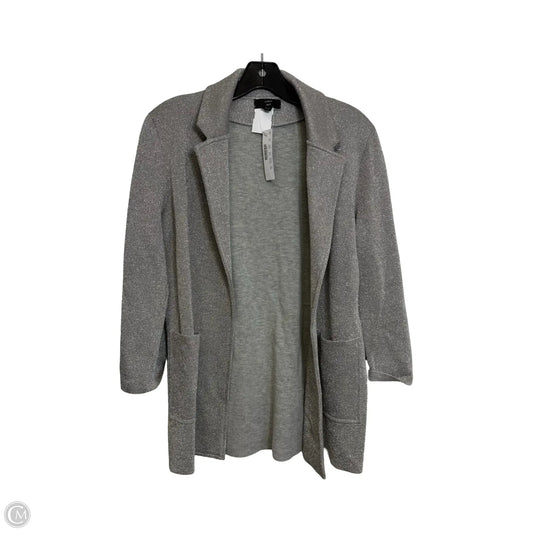 Blazer By J. Crew In Silver, Size: Xxs