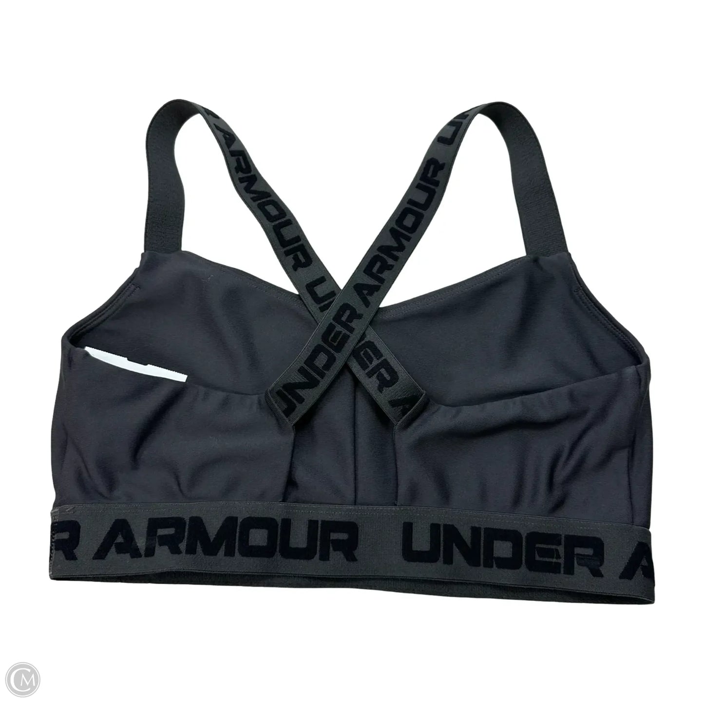 Athletic Bra By Under Armour In Grey, Size: L
