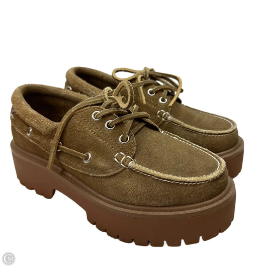 Shoes Flats By Jeffrey Campbell In Brown, Size: 5