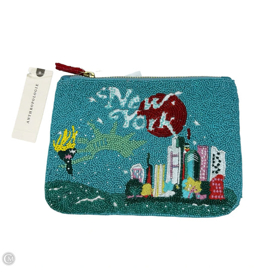 Makeup Bag By Anthropologie, Size: Small