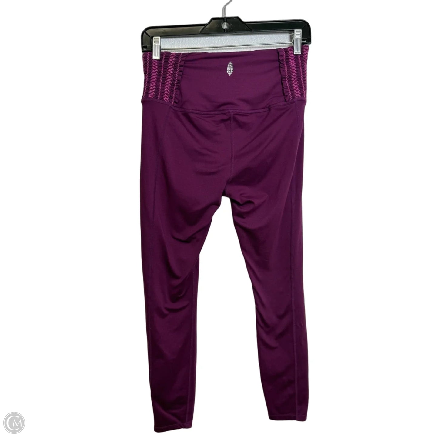 Athletic Leggings By Free People In Purple, Size: S