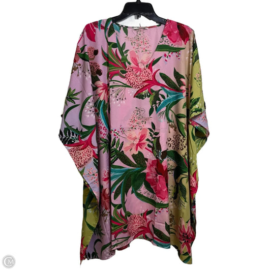 Poncho By Clothes Mentor In Multi-colored, Size: Osfm