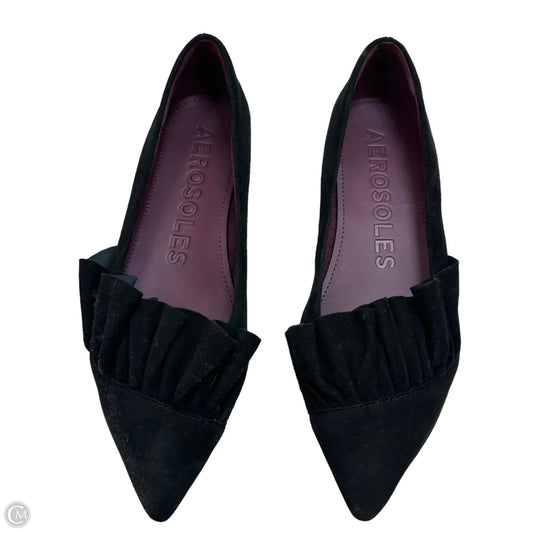 Shoes Flats By Aerosoles In Black, Size: 8