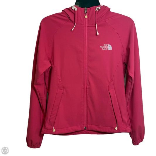 Athletic Jacket By The North Face In Pink, Size: Xs