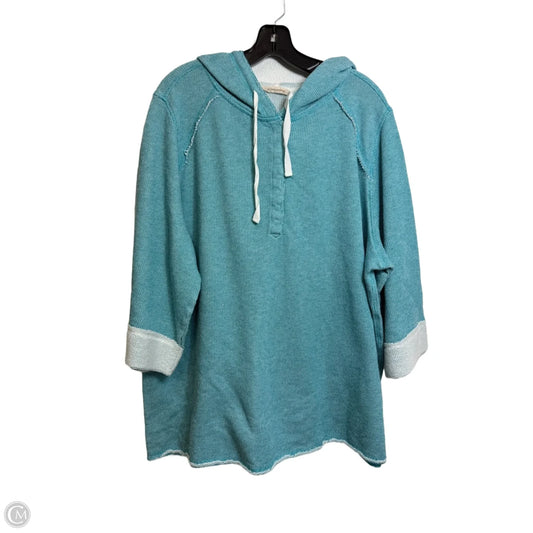 Sweater By Soft Surroundings In Blue, Size: 3x