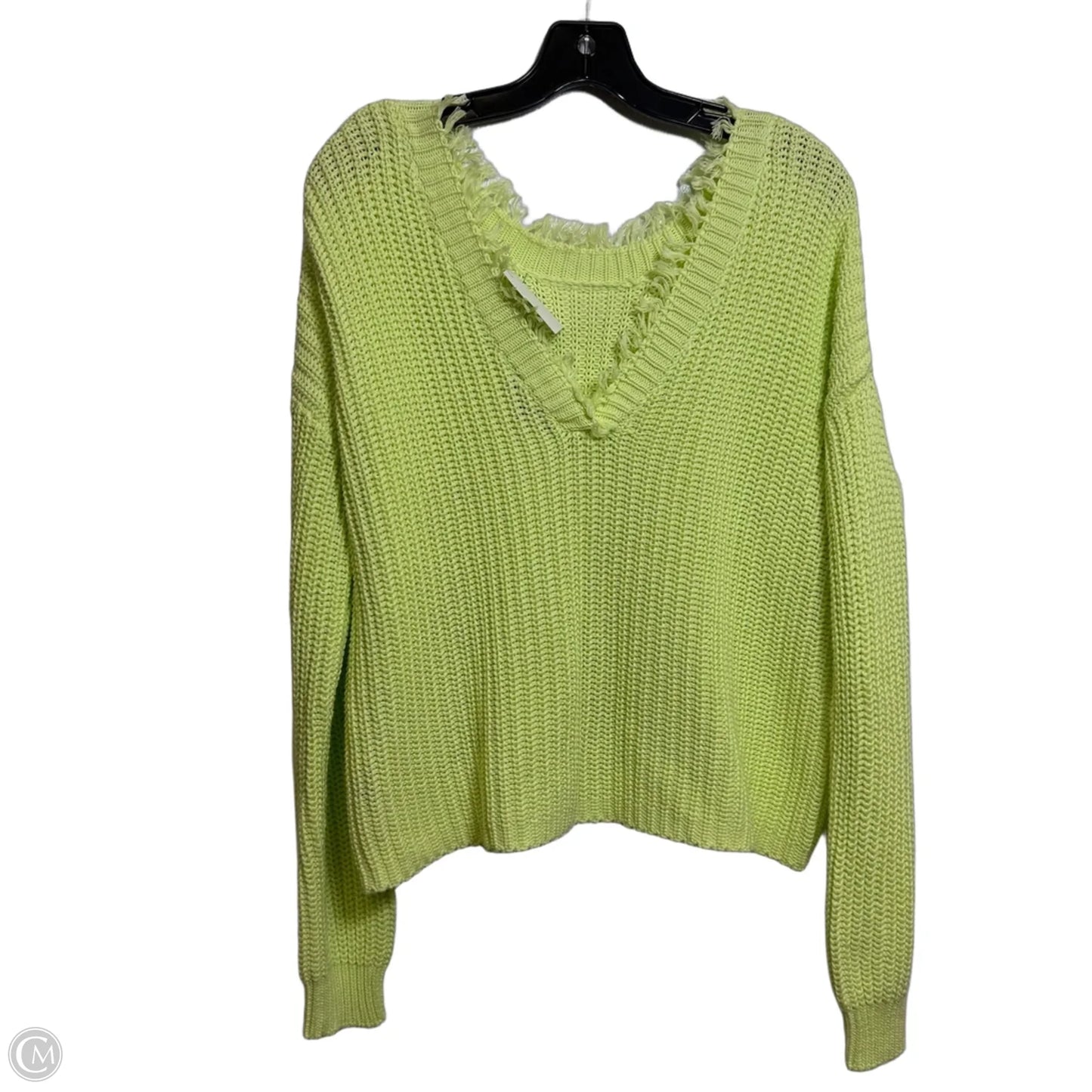 Sweater By 525 America In Green, Size: Xs