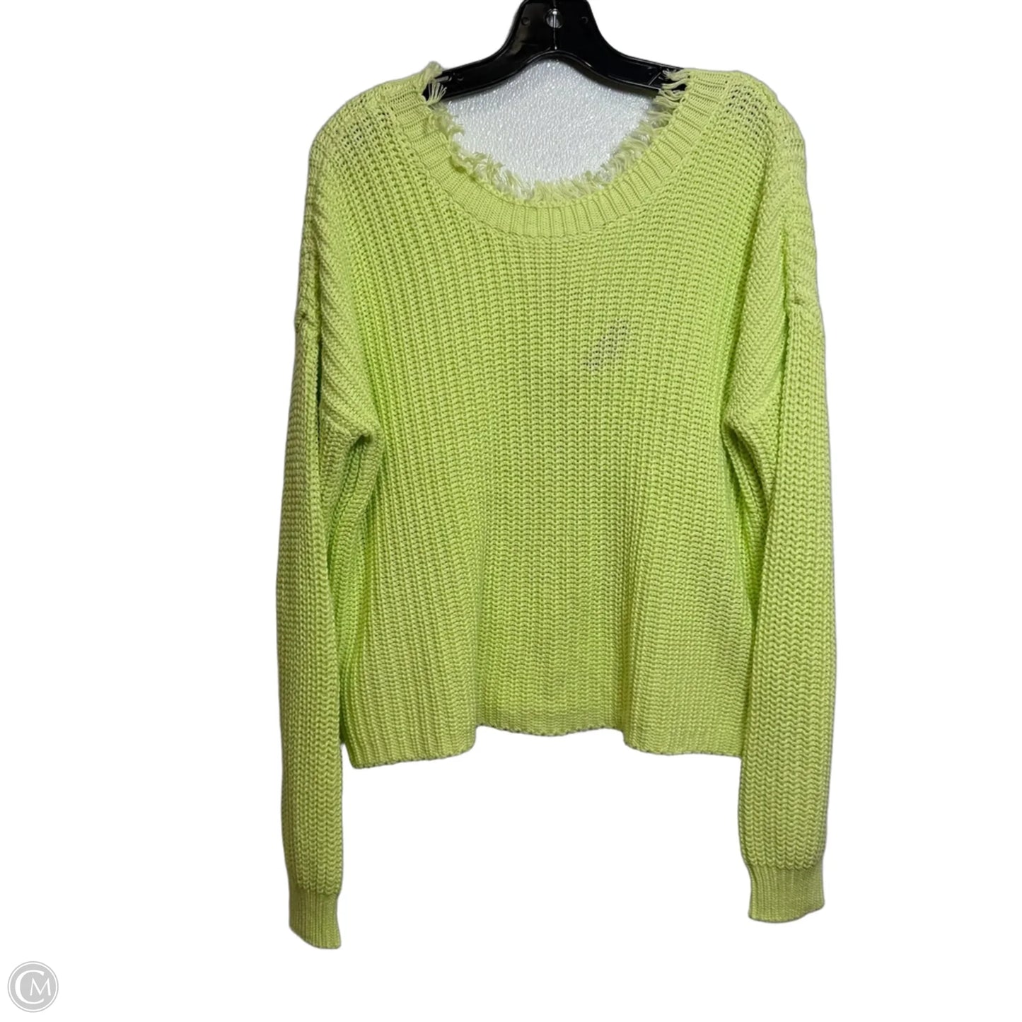 Sweater By 525 America In Green, Size: Xs