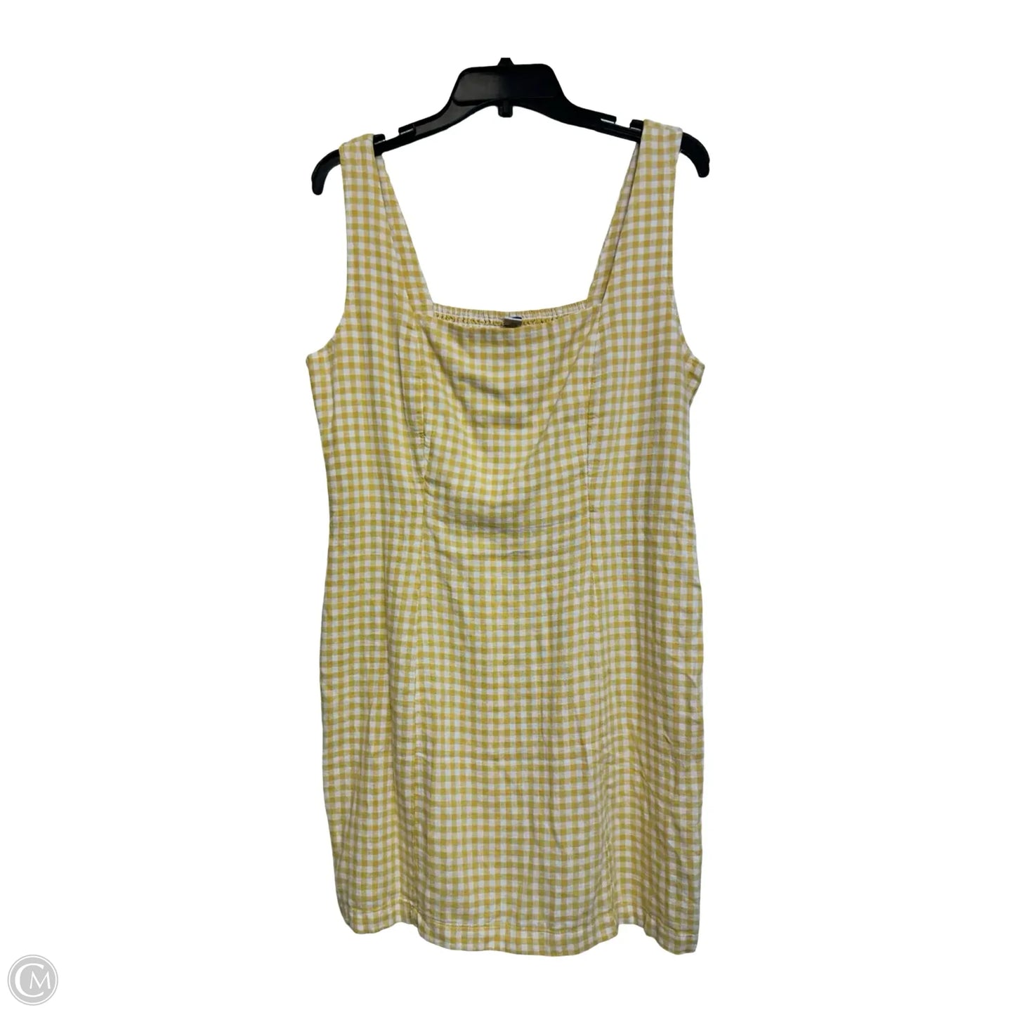 Dress Casual Short By Old Navy In Yellow, Size: L