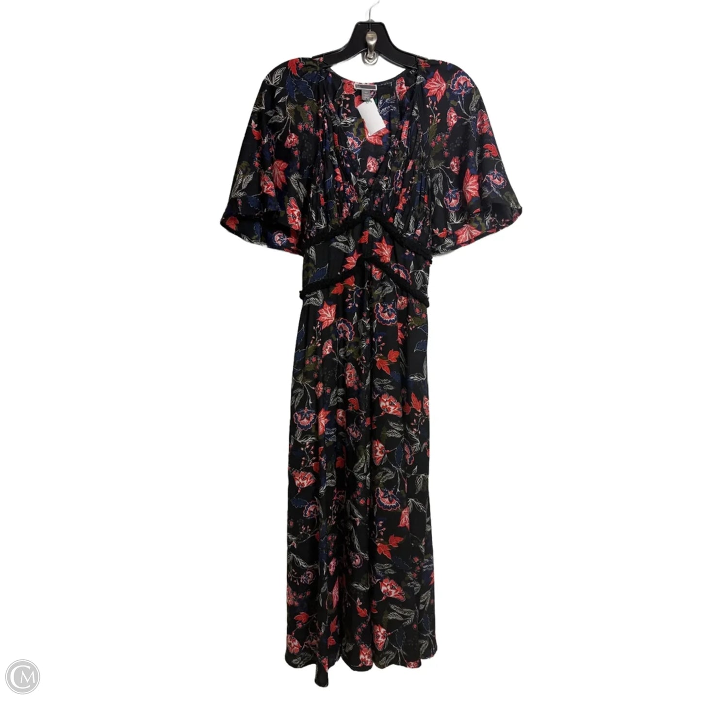 Dress Casual Maxi By Chelsea 28 In Floral Print, Size: Xxs