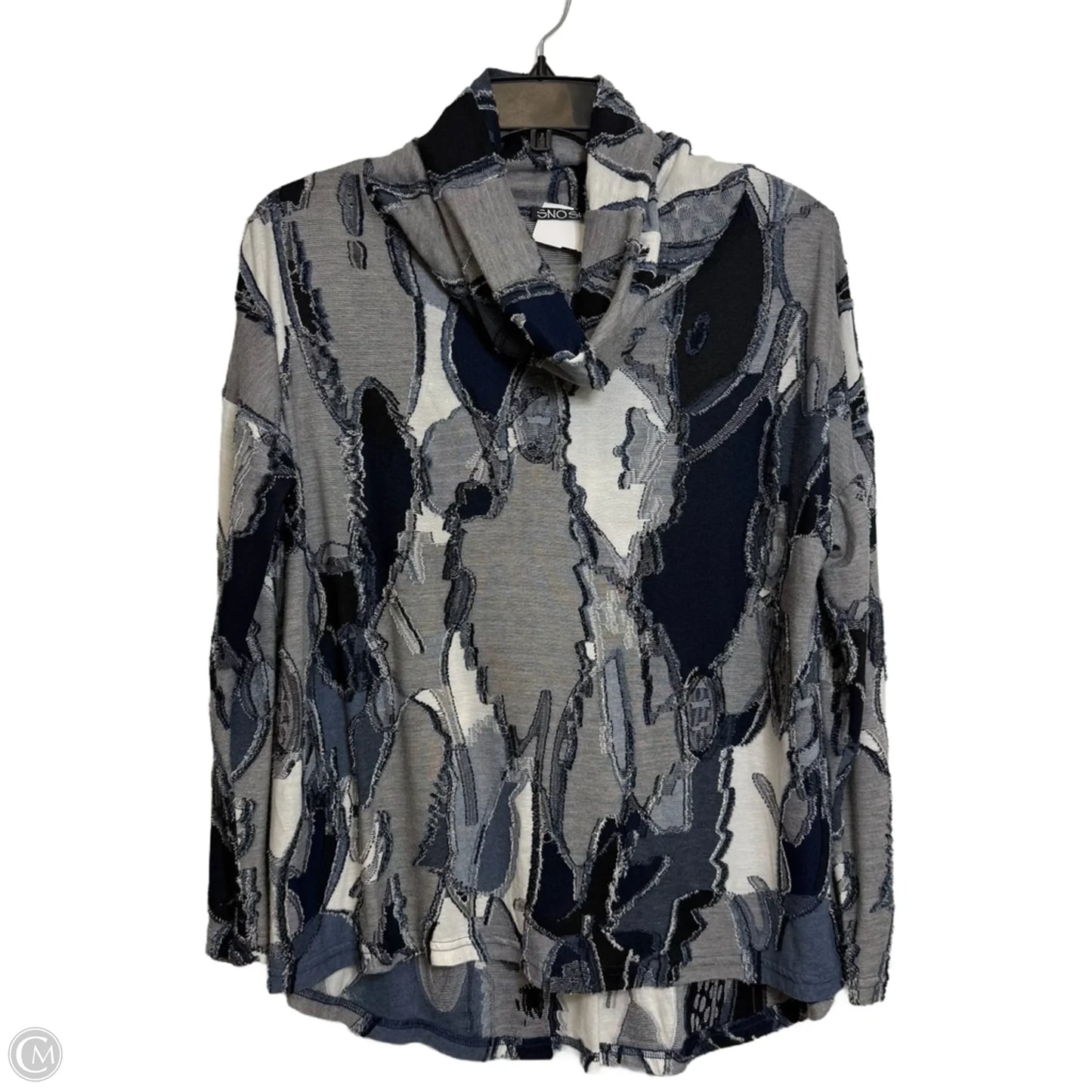 Top long sleeve By Clothes Mentor In Blue, Size: Xs