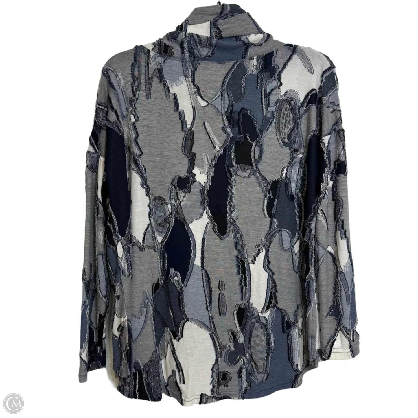 Top long sleeve By Clothes Mentor In Blue, Size: Xs