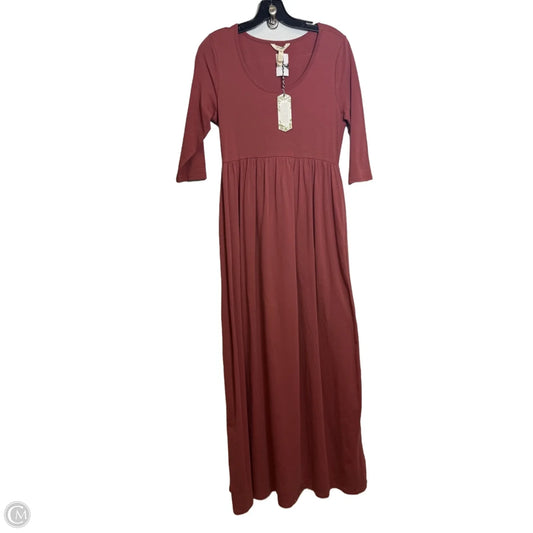 Dress Casual Maxi By Matilda Jane In Orange, Size: Xs