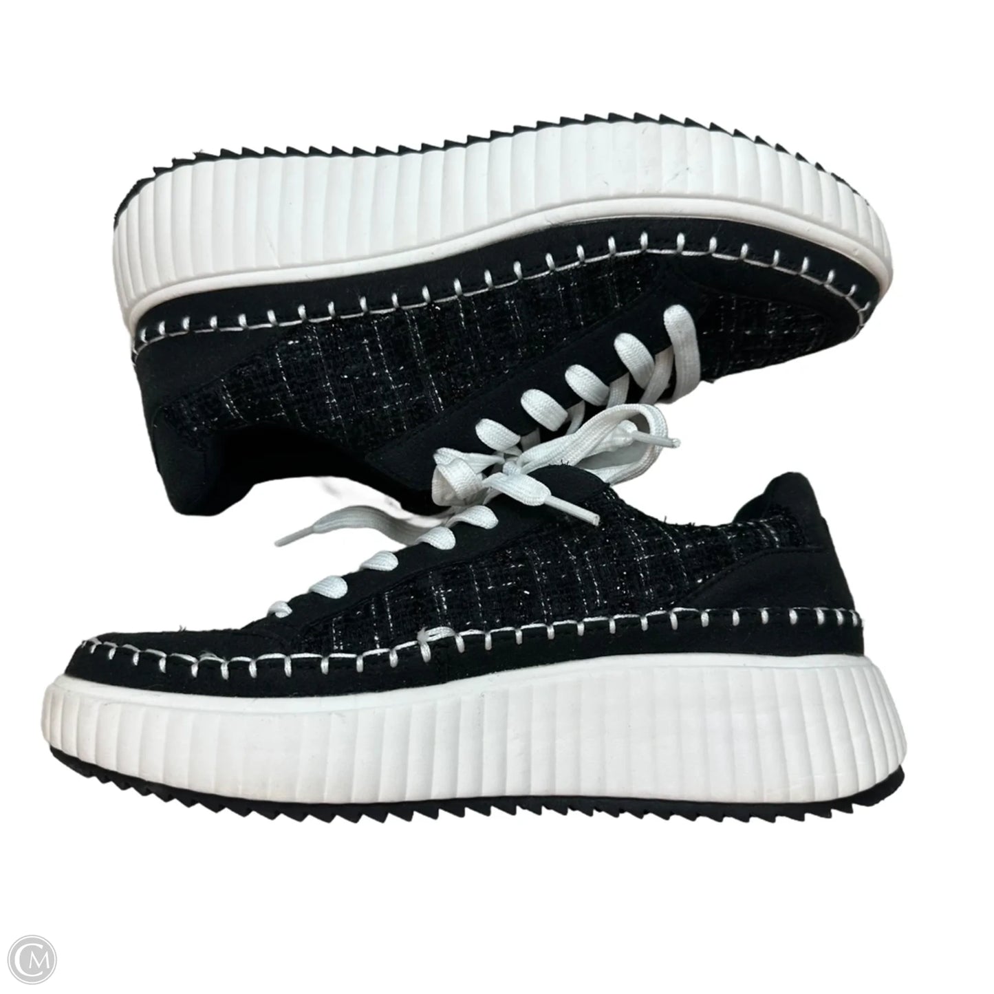 Shoes Sneakers By Serra In Black, Size: 8