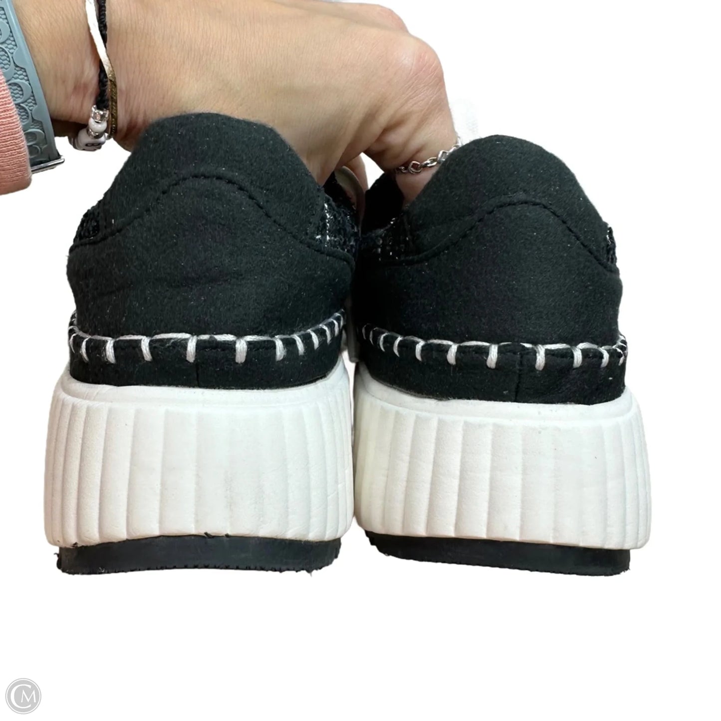 Shoes Sneakers By Serra In Black, Size: 8