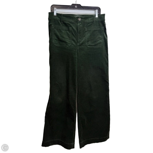 Pants Corduroy By Loft In Green, Size: 6